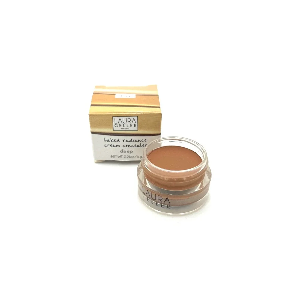 Laura Geller Baked Radiance Cream‎ Concealer Shade Deep Size 0.21oz / 6 g